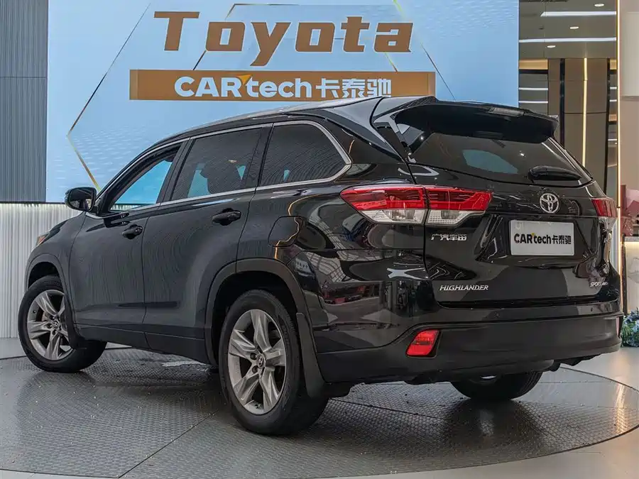 Used Toyota Highlander 2021 2.0T four-wheel drive luxury version 7 seats