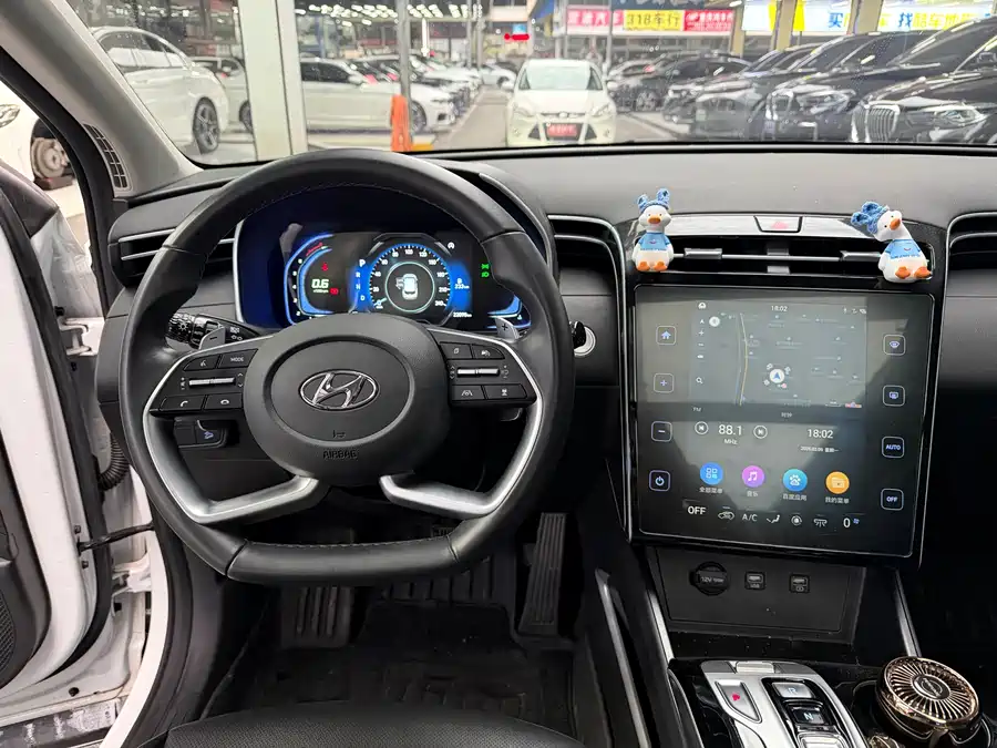 Used Hyundai Tucson 2023 Used Hyundai Tucson L 1.5T automatic two-wheel drive DLX luxury version