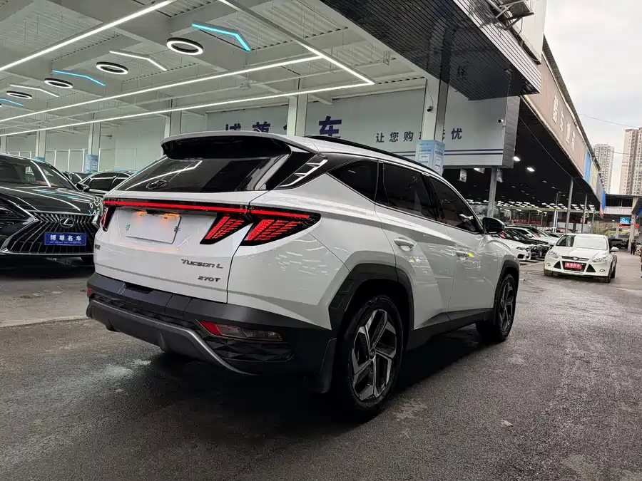 Used Hyundai Tucson 2023 Used Hyundai Tucson L 1.5T automatic two-wheel drive DLX luxury version