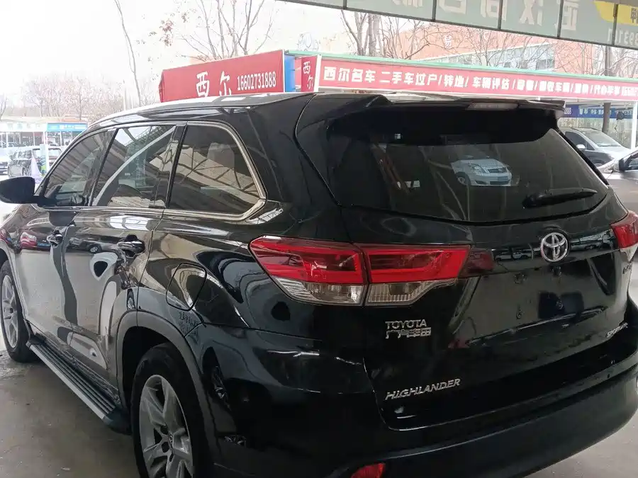 Used Toyota Highlander 2018 2.0T four-wheel drive luxury version 7 seats National V