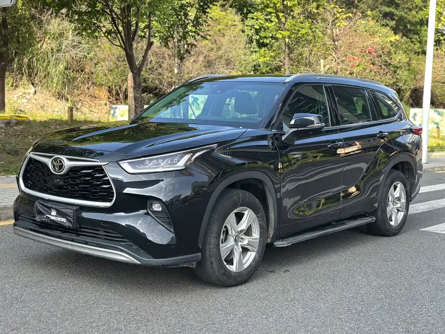 Used Toyota Highlander 2024 2.5L smart electric hybrid dual-engine two-wheel drive elite version 5 seats