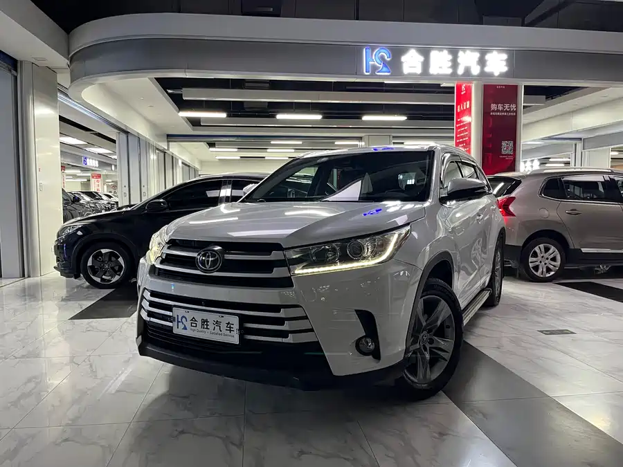 Used Toyota Highlander 2018 2.0T four-wheel drive luxury version
