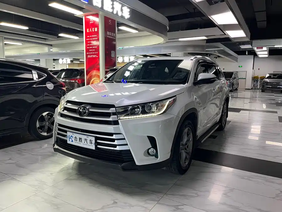 Used Toyota Highlander 2018 2.0T four-wheel drive luxury version