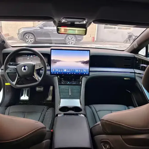 900x675_0_q87_c42_autohomecar__ChxpWGl0d2eAUAS8AAal2PoGh_Y468.jpg.webp Used Denza Z9 2024 1100km four-wheel drive Ultra version