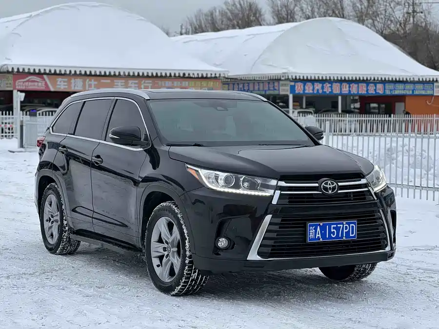Used Toyota Highlander 2018 2.0T four-wheel drive premium version