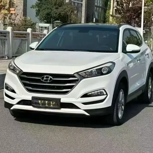 900x675_0_q87_c42_autohomecar__ChxpWGmpRO-AYnhEAAmV67g8vNI022.jpg.webp Used Hyundai Tucson 2018 1.6T dual-clutch two-wheel drive 15th anniversary special edition